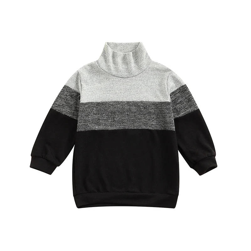 

Детская Водолазка с длинным рукавом, в полоску