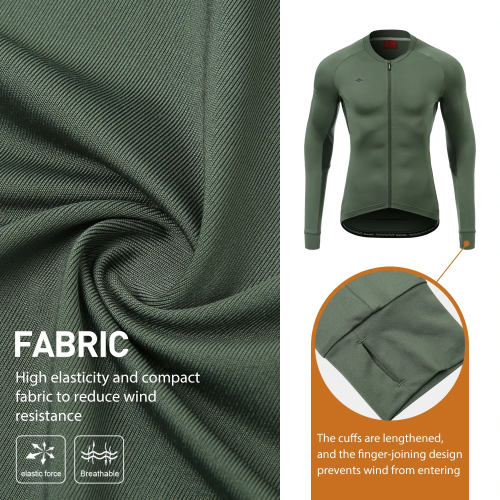 Мужская велосипедная куртка Santic дышащие велосипедные куртки солнцезащитные