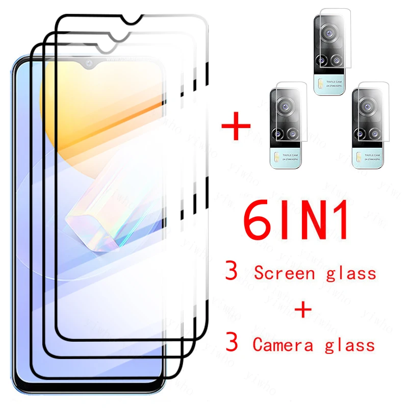 

Tempered glass For Vivo Y52 5G Camera Protective glass For Vivo Y72 Y51 Y31 Y70 Y50 Y30 Y20 Y20i Y17 Y12 Y11 Screen protector