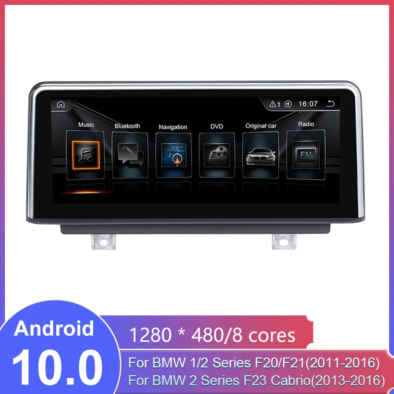 10 25 &quotAndroid 0 автомобильное радио аудио стерео для (2011 2016)BMW 1 серии F20/F21 и 2 F23 NTB