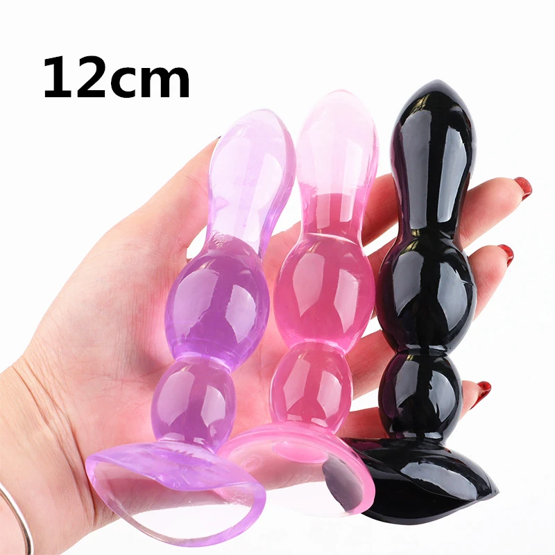 Силиконовые анальные пробки тренировочный фаллоимитатор в виде пули хвост