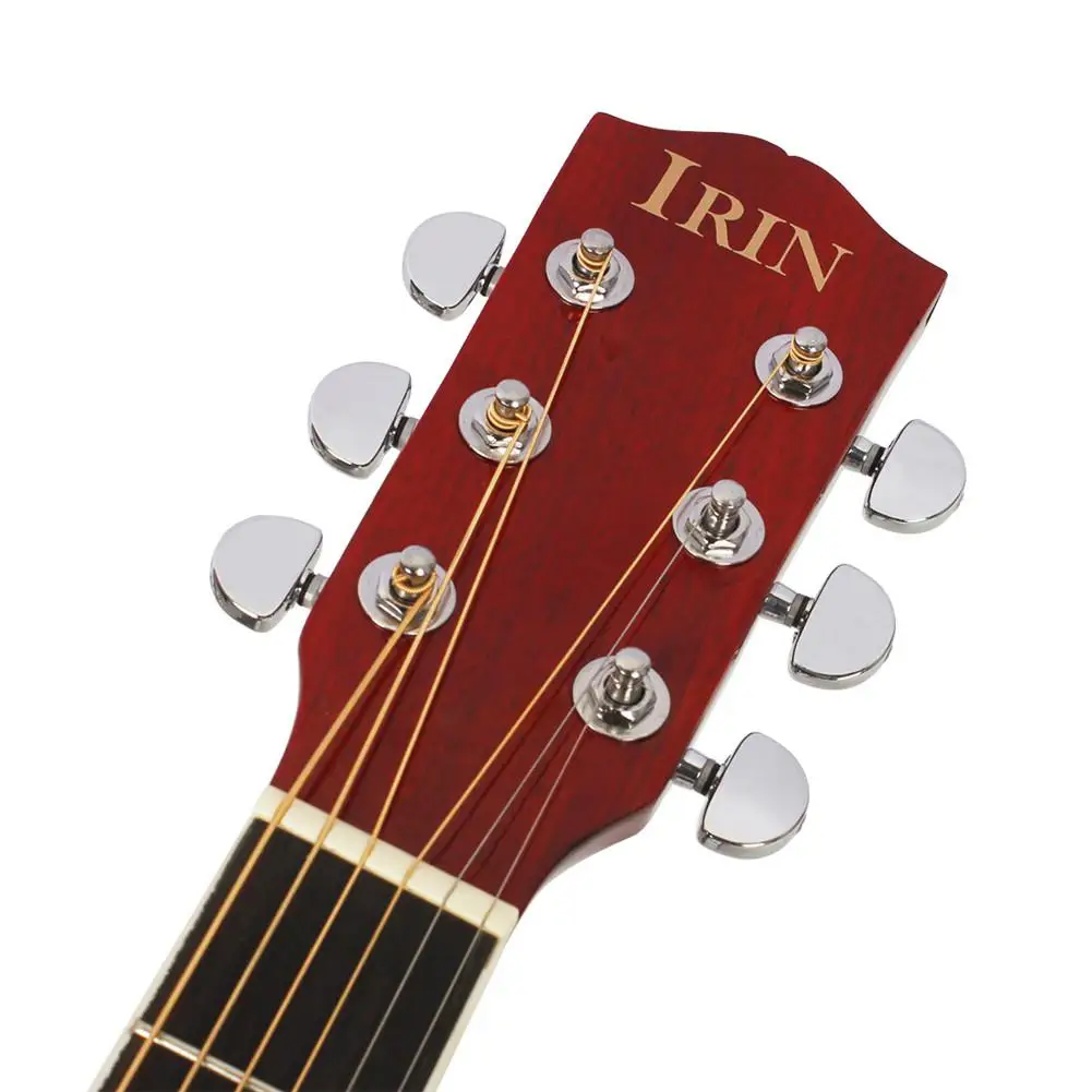 IRIN 41 дюймов Акустическая гитара из липы cutaway фингерборд 6-струнное укулеле для