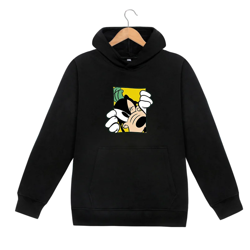 

Women Hoodies Donald Duck Loose Female Fleece Winter Pullovers Warm Pocket O-Neck Streetwear Hooded Sweatshirt Fashion 2021