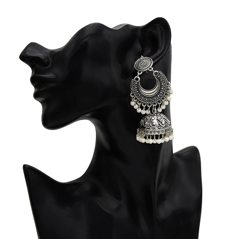 Этнический Индийский Цыганский цвет для женщин античный серебряный окисленные