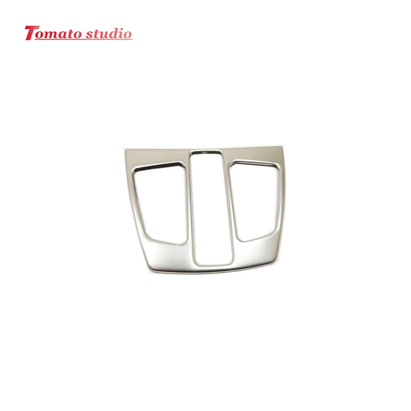 

For BMW X1 F48 2016 2017 2018 Car front reading Lampshade decoration cover trim Stainless steel auto accessories styling