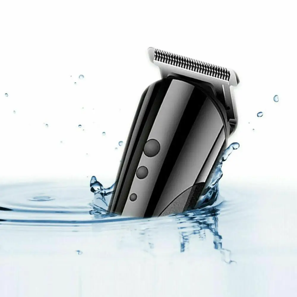 

EU plug Rechargeable Hair Trimmer Waterproof Wireless Electric Shaver Beard Nose Ear Shaver Hair Trimmer Tool