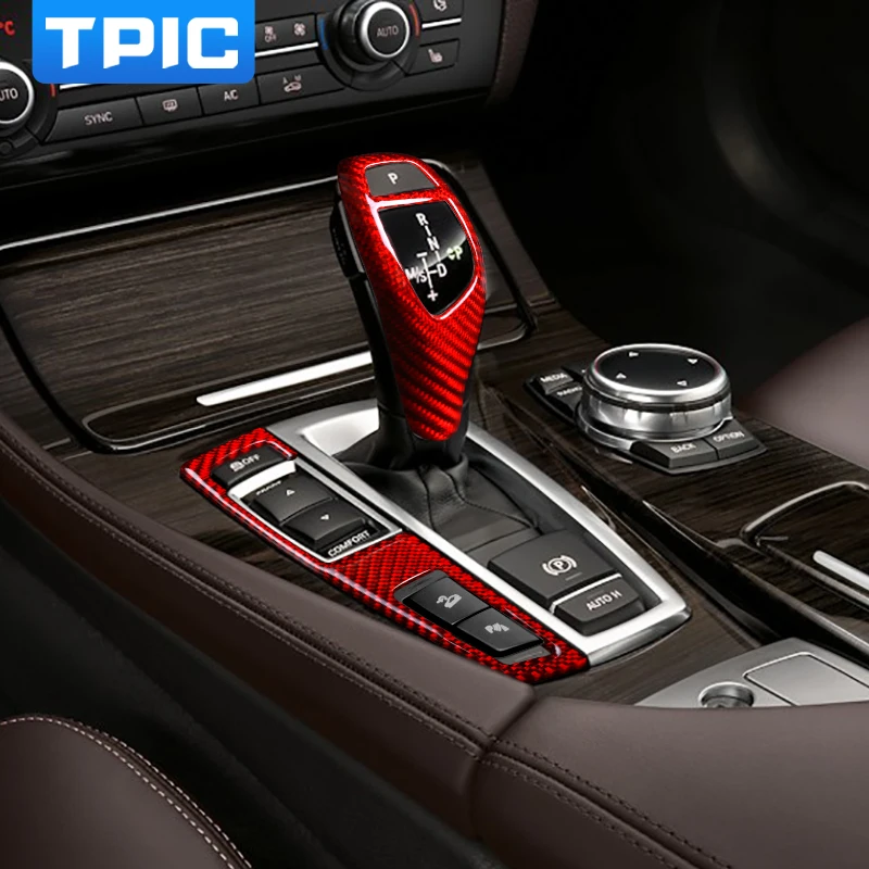 Автомобильные аксессуары из углеродного волокна чехол для рычага переключения