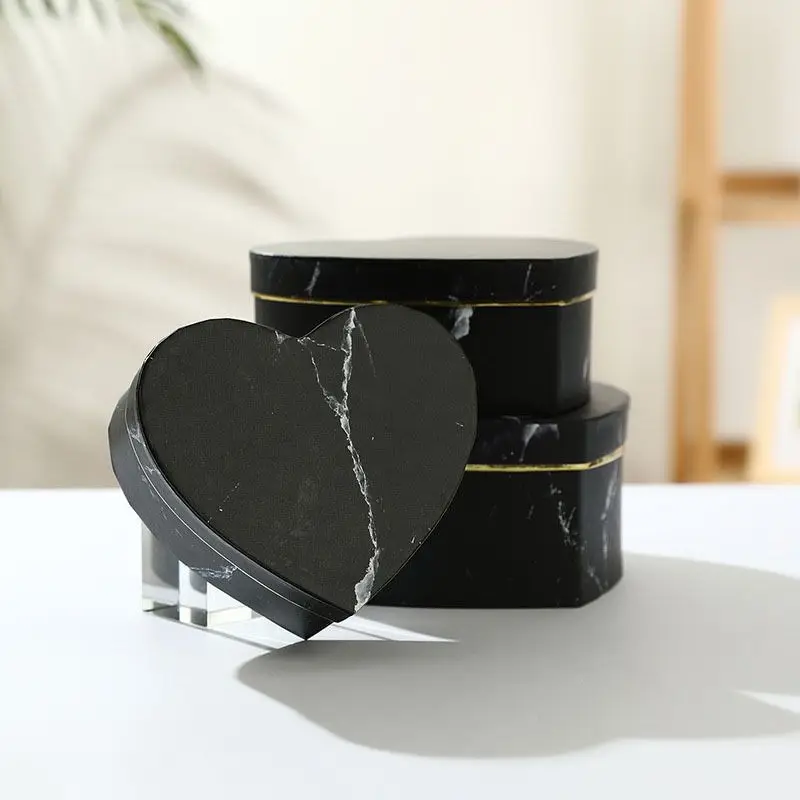 3 шт. Подарочная коробка для цветов в форме сердца европейском стиле|Подарочные