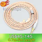 Посеребренный защитный коаксиальный кабель LN007163 OCC для наушников для Etymotic ER4SR ER4XR ER3XR ER3SE ER2XR ER2SE