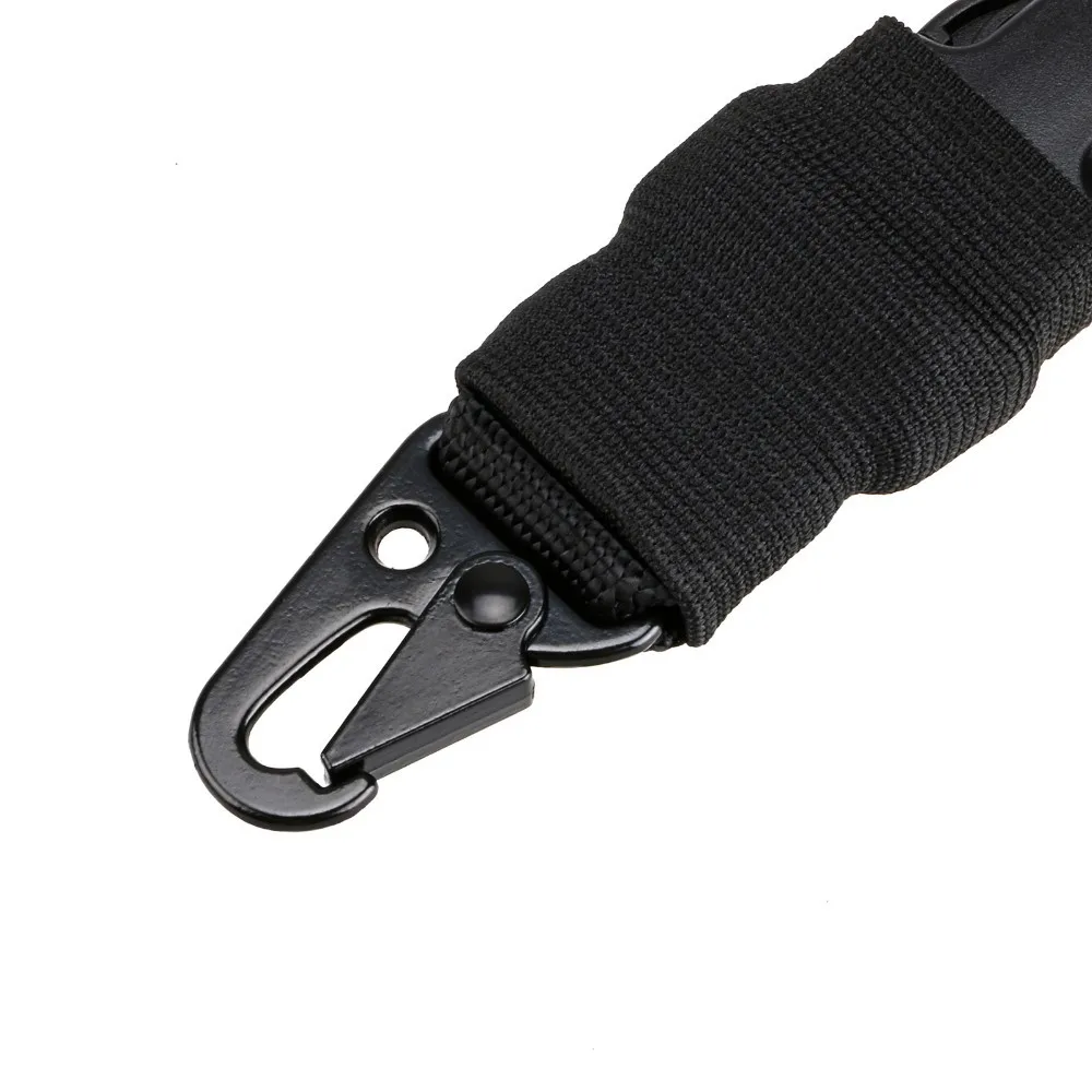 

AIRSOFTA Adjustable Tactical Gun Sling Belt Single Point Heavy Duty Mount Bungee Military Rifle Sling Kit Hunting Airsoft Strap