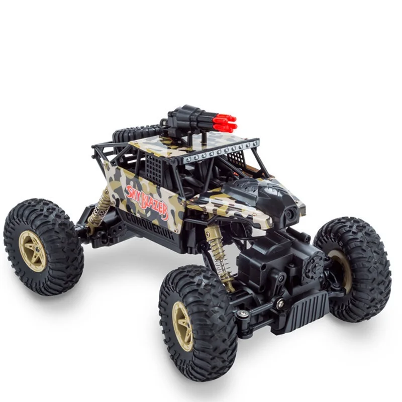 WLtoy RC автомобиль 4WD с камерой Wi Fi передача изображения запуск ракеты багги