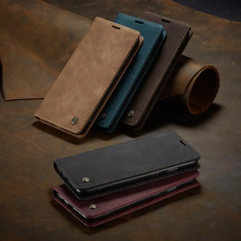

CaseMe-013 Flip Case For Oneplus 7 / 8 Pro / OnePlus Nord , New Luxury Wallet PU Leather Case Stand Cover Pouch Protective Skins