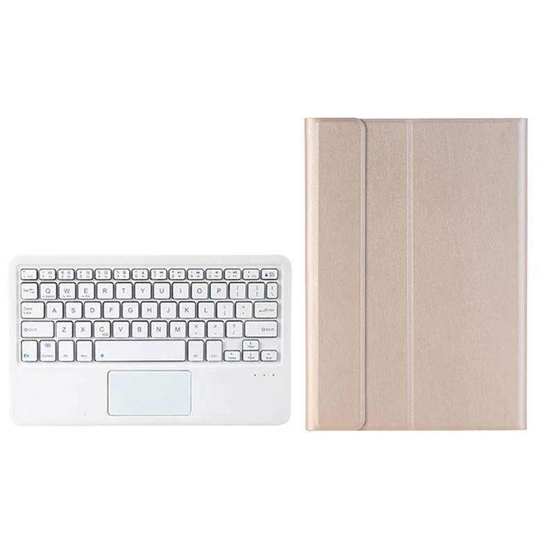 

HOT-Tablet Case+Keyboard for Lenovo M10 Plus 10.3 Inch Flip Leather Case Tablet Stand with Bluetooth Keyboard