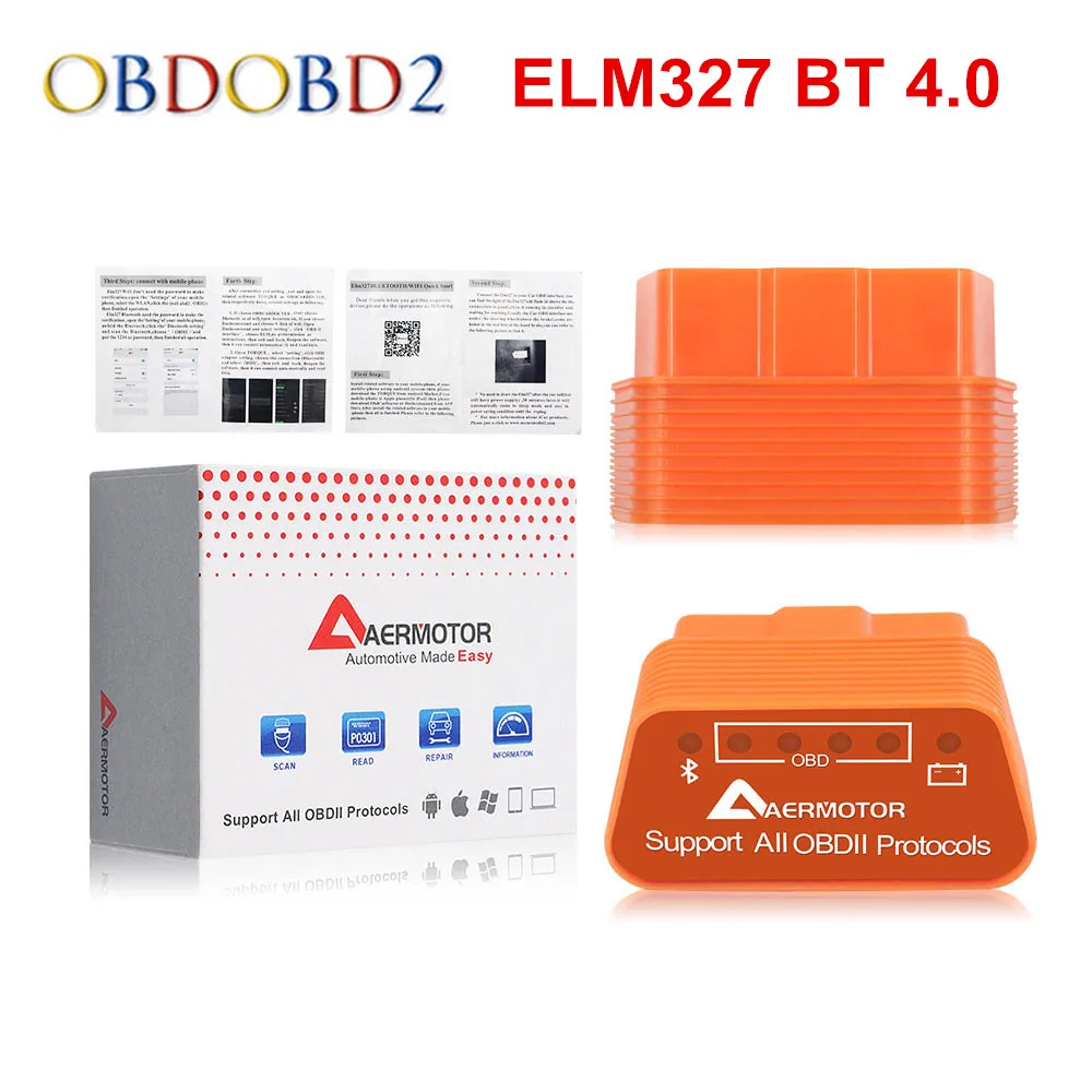 Mini BT 4.0 Viecar ELM327 V1.5 Bluetooth 4,0 для Android/IOS/PC OBD2 диагностический сканер инструмент VIECAR ELM 327 1,5 OBDII считыватель кода сканер - Цвет: Mini BT 4.0