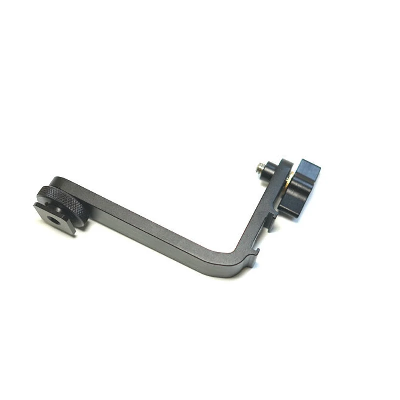 Camera 5.5 Inch Monitor Tilt Arm L Bracket Microphone Stand Holder with 1/4'' Mount To Hot Shoe Handheld Gimbal Accessories |