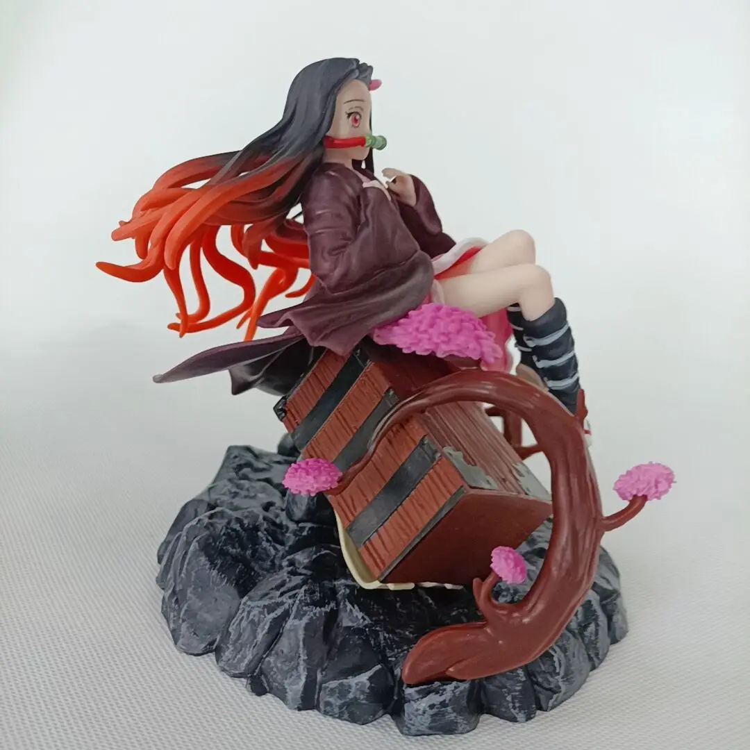 

Anime Demon Slayer Kimetsu no Yaiba Kamado Nezuko PVC Action Figure Toy GK My Girl Statue Adult Collection Model Doll Gift