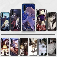 anime angels of death phone case for huawei honor mate p 9 10 20 30 40 pro 10i 7 8 a x lite nova 5t