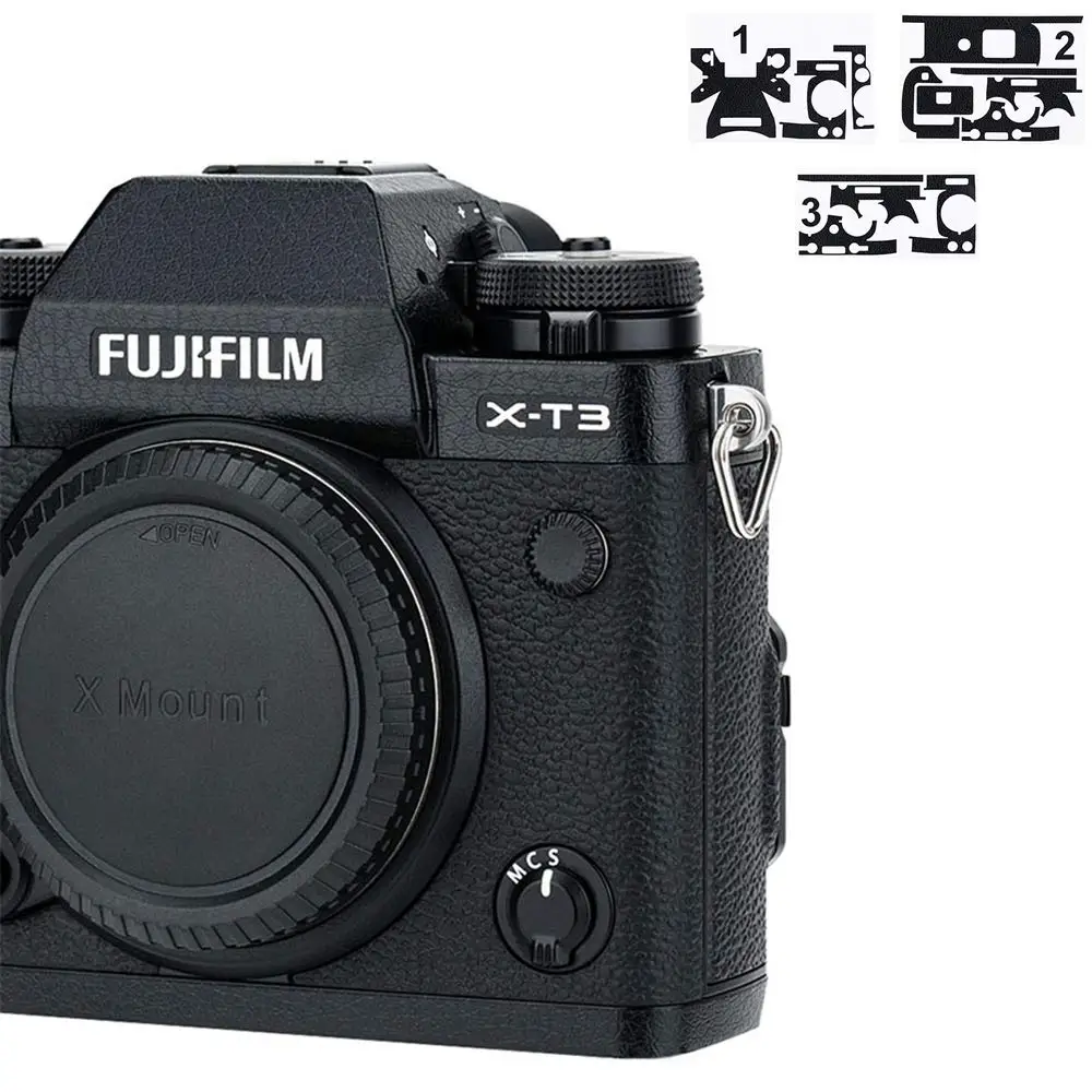 Защитная пленка для Fujifilm X100V защитная с текстурой кожи XH1 X Pro 3 2 1 1|Защита экрана| |