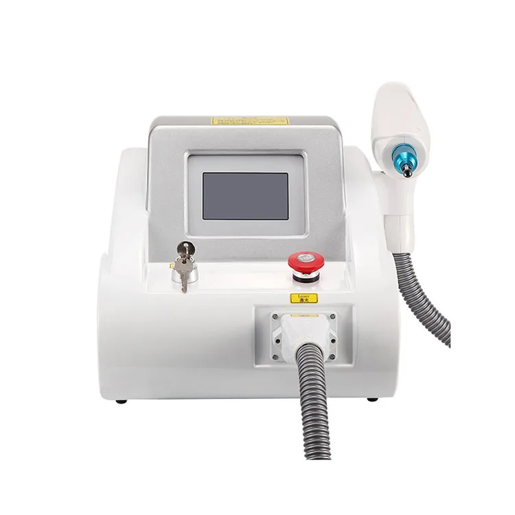 

Hot selling 1064nm & 532nm Q Switched nd Yag Laser machine for tattoo removal eyebrow pigment wrinkle removal black doll carbon