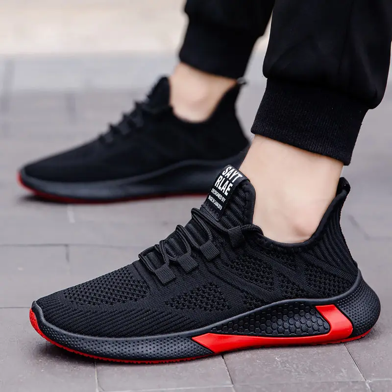 

Mesh breathable sports running shoes Korean fashion men's student new spring and autumn models
