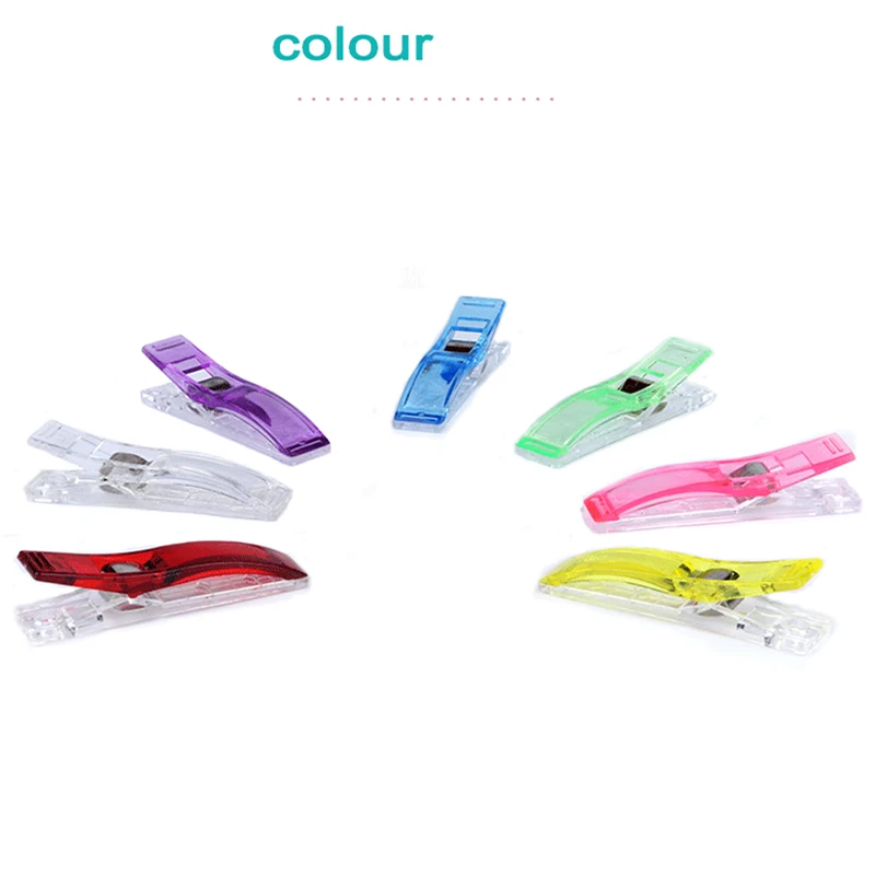 

Garment Clips for Fabric Quilting Craft Sewing Knitting Crochet DIY Patchwork Fixed Fabric Clamps Sewing Craft Quilt Clips