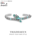 Браслет-змейка Женский, тропический Мистический подарок в европейском стиле, серебро 2020 пробы, весна 925