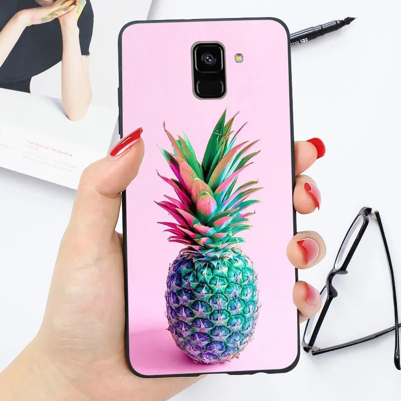 oo22 Мягкий для samsung J6 плюс чехол Глянцевая блестящая для samsung Galaxy J4 Plus J3 J5 J7 чехол Coque - Цвет: oo22