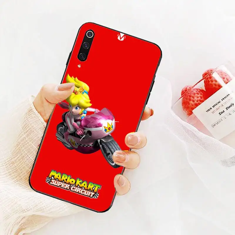 

Super Game Mario Phone Case For Redmi 9A 8A 7 6 6A Note 9 8 8T Pro Max Redmi 9 K20 K30 Pro Black Silicone Soft TPU Case