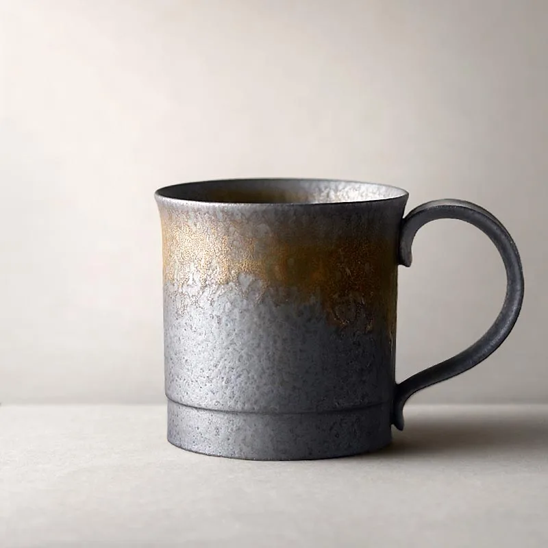 135 мл 300 винтажная кофейная чашка ручная работа грубая Керамика Кружка молочная