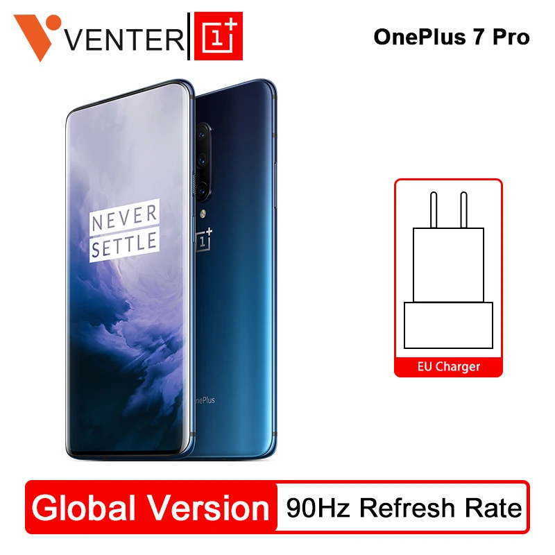 Оригинальная глобальная версия Oneplus 7 Pro мобильный телефон 8 ГБ/12 Гб 256 ГБ Snapdragon 855 6