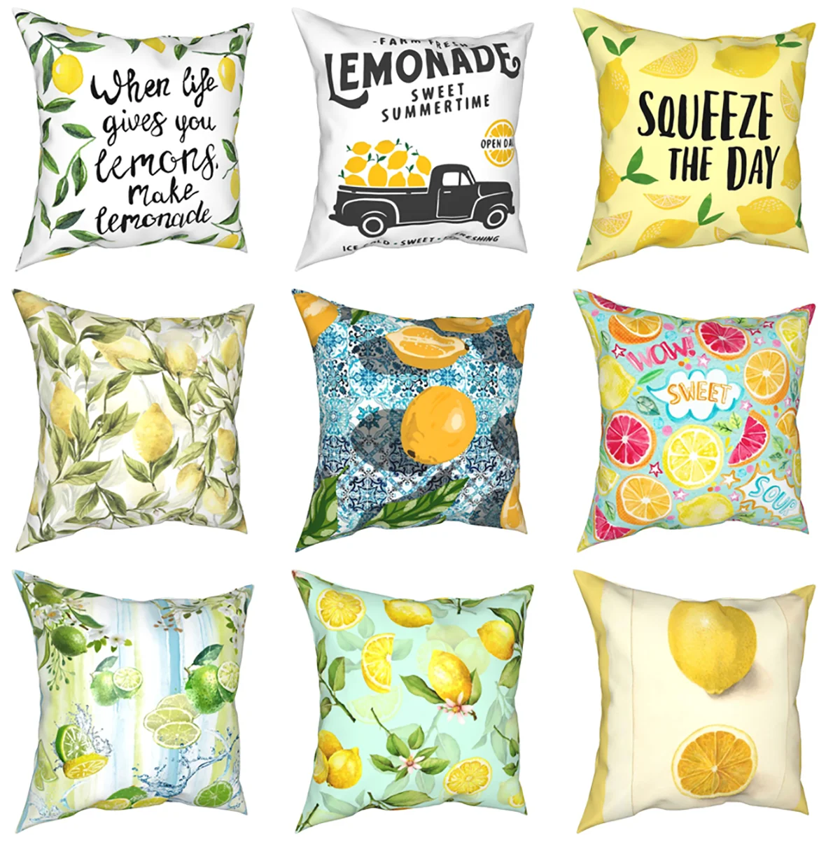 

Чехол в скандинавском стиле ярко-желтого цвета для комнаты, современный простой летний цветочный чехол, декоративная подушка, Чехол 45*45 см