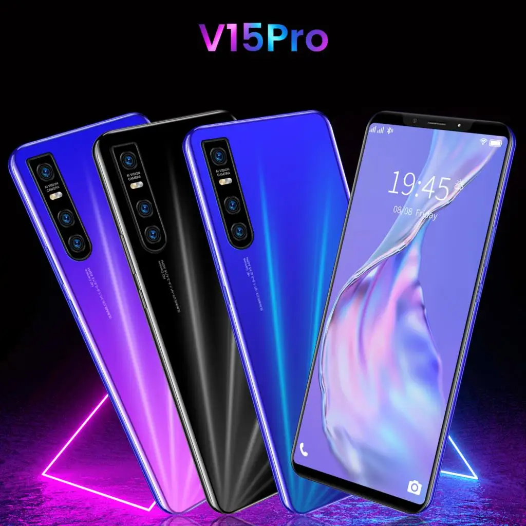 

V15Pro Smartphone 512MB RAM 4GB ROM Android Phone 5.72inch Full Screen Smartphone Realme Celular Cheap Phone Poco celulares