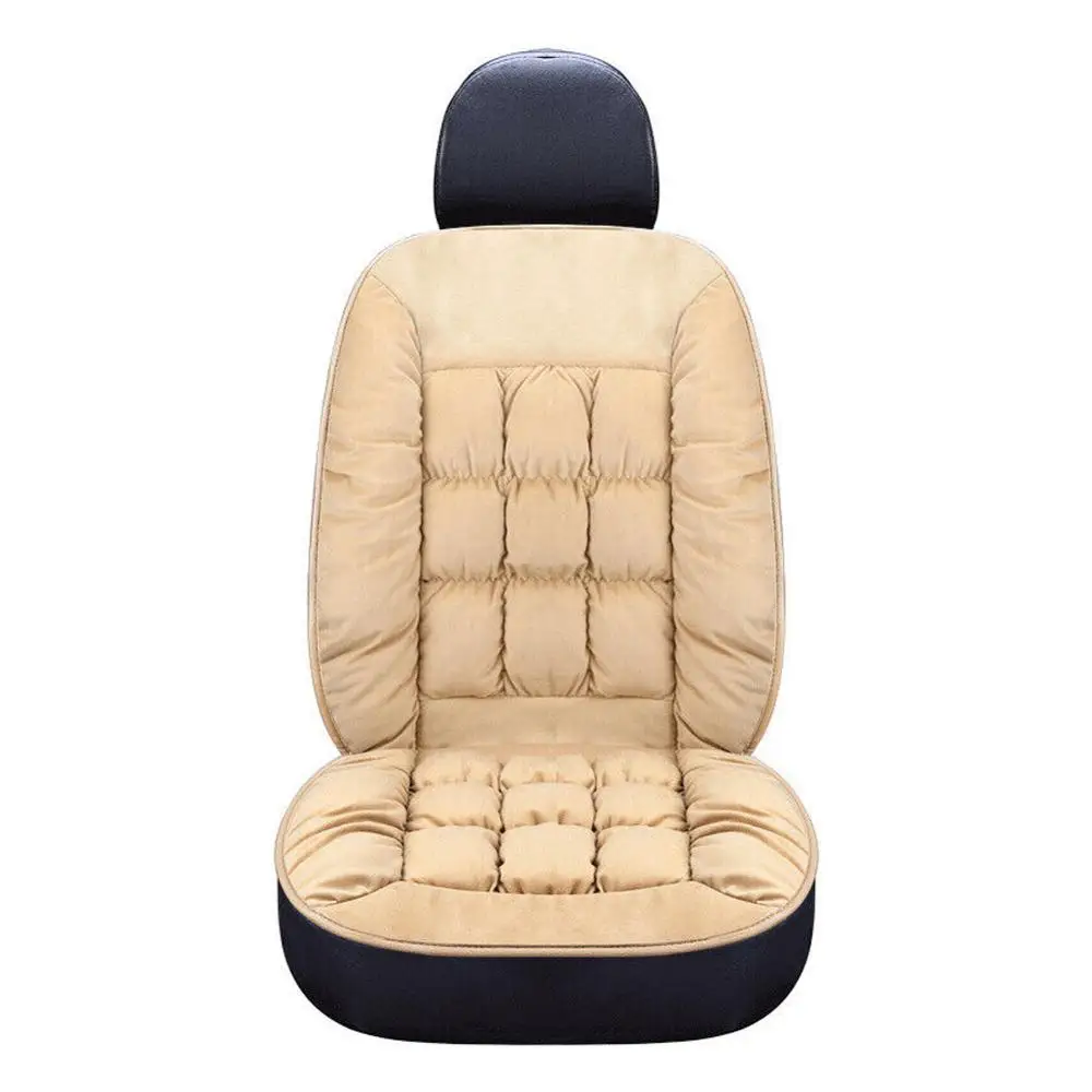 Универсальная автомобильная зимняя подушка на переднее сиденье 110*50 см мягкий