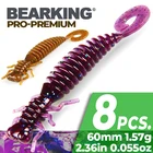 Искусственная мягкая рыболовная приманка, 6 см, 1,57 г, 8 шт.