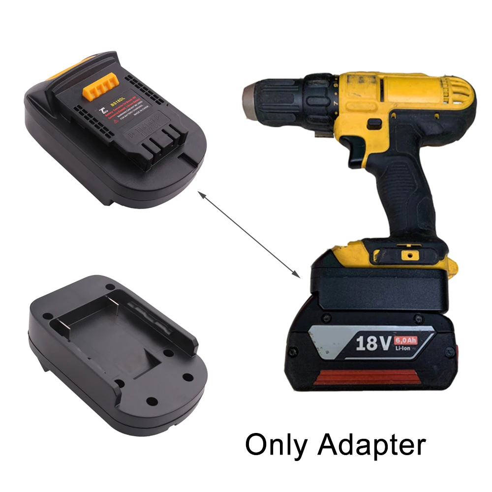 Батарея адаптер конвертер преобразует для BOSCH 18V литиевые батареи Dewalt 18/20V 4