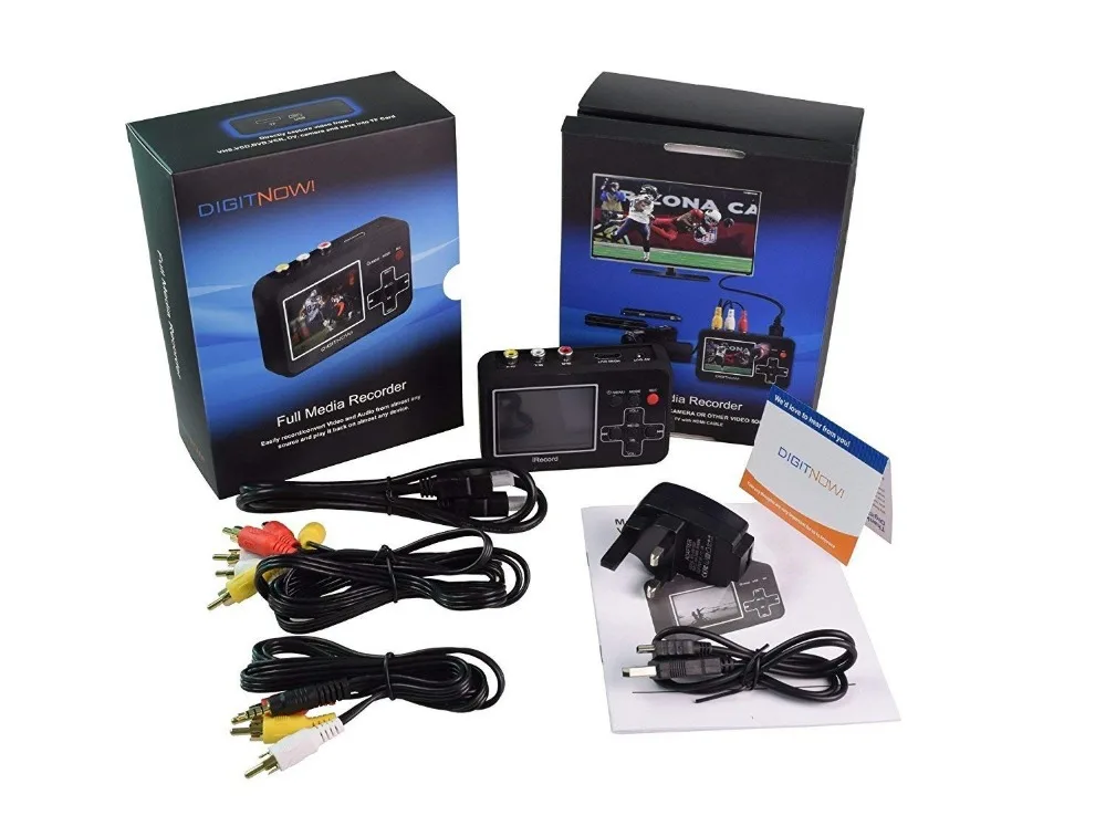 

Video Capture Vhs to Digital Converter Records Video Tapes to Memory Card.