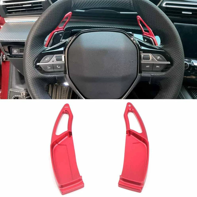

Car Steering Wheel Shift Paddles Extension for Peugeot 3008 5008 GT 2017-2019