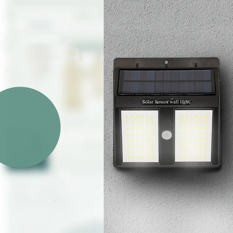 Светодиодный настенный светильник на солнечной батарее водонепроницаемый