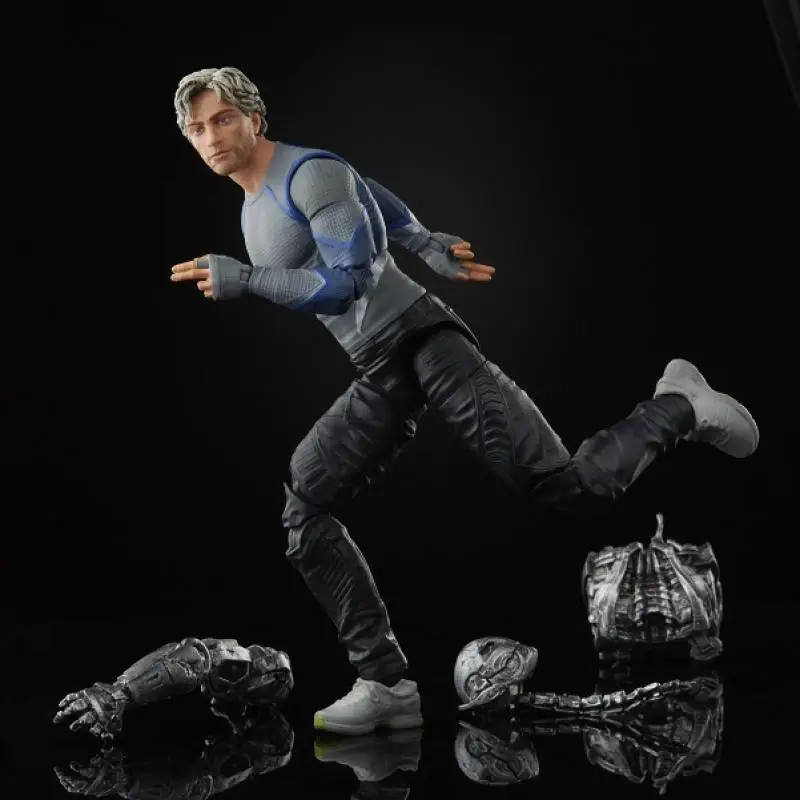 

Hasbro marvel legends 3459 the avengers ML Quicksilver Action Figures Pvc Collectible Model Toys Anime Character Toys for Kids