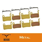 4 пары металлических дисковых тормозных колодок для велосипедов для SHIMANO XTRM965, M966, M975, Saint M800, Deore XT M765, M775, M776.