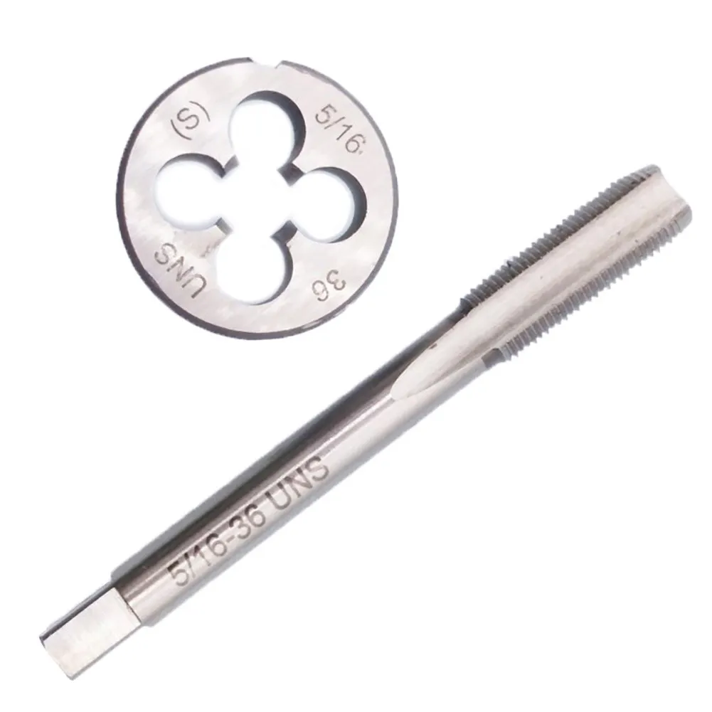 

69 мм и 5/16-36 UNS Die аксессуары Tap Die 25 мм прочная HSS 5/16-36 UNS