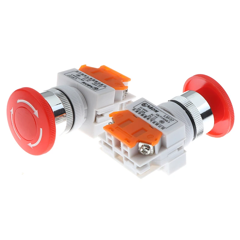 Кнопка аварийной остановки NC (нормально закрытая) 440 В 10 А|Выключатели| |