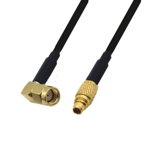 

RG174 Cable RP-SMA Male Right Angle to MMCX Male Extension Coax Jumper Pigtail WIFI Router Antenna RF Coaxial Cable