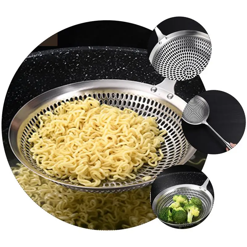 Дуршлаг из нержавеющей стали 1 шт. прочный дуршлаг ложка для горячего горшка