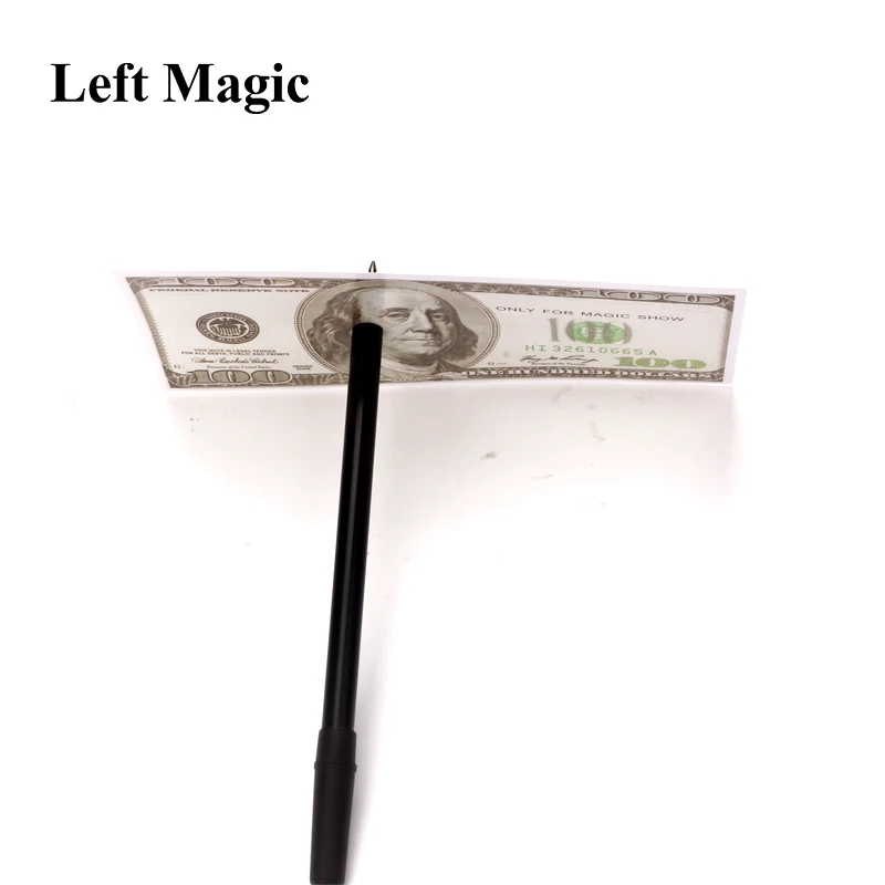 Шариковая ручка 1 шт./лот фирменная черная волшебная с переходом по купюре