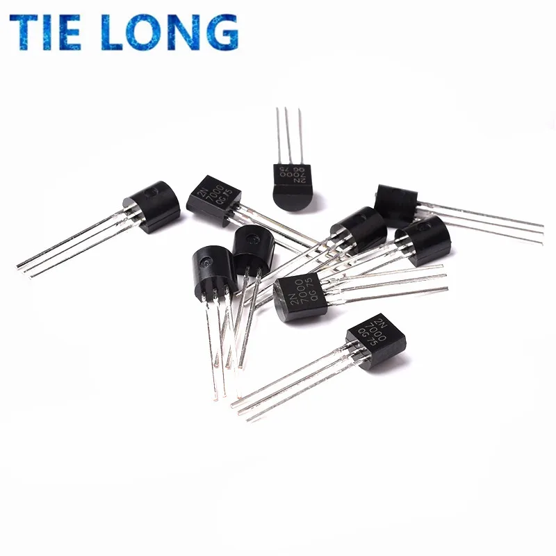 100PCS 2N7000 N-Channel MOSFET TO-92 new products and ROHS