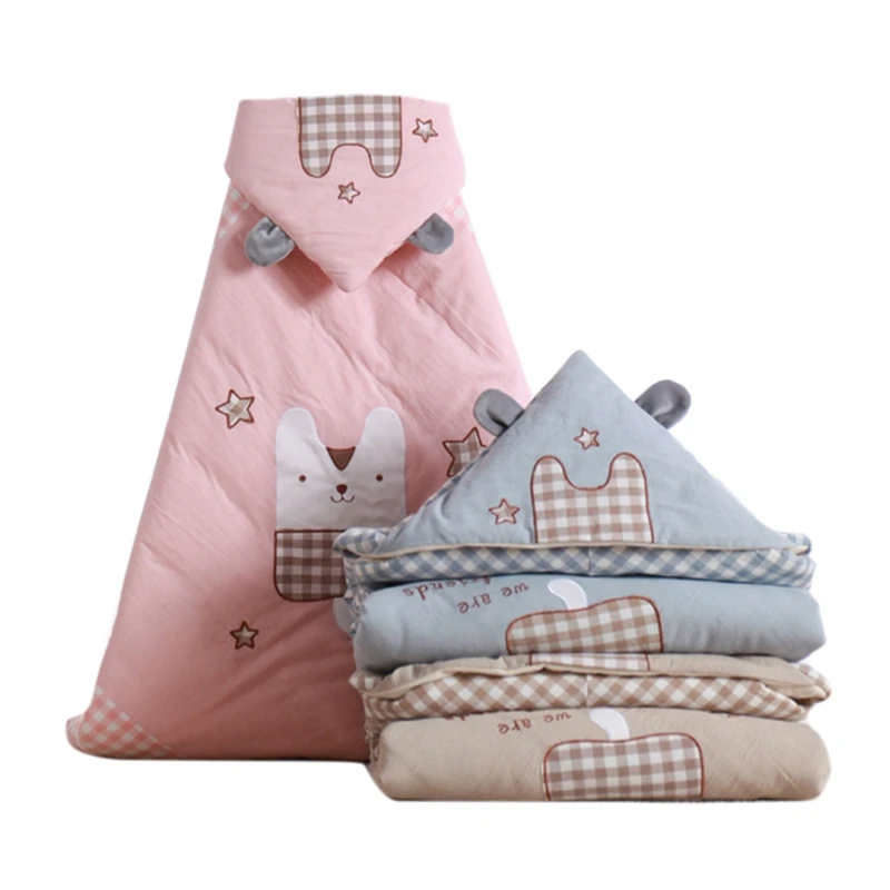 Детские спальные мешки с капюшоном конверты одеяла рисунком конверт для