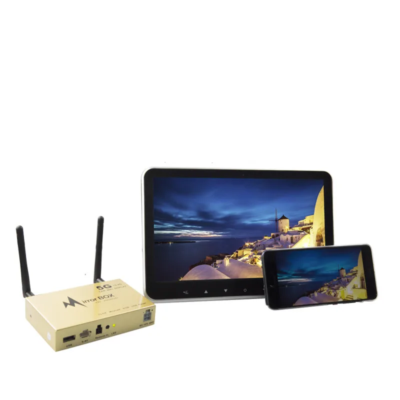 Автомобильная зеркальная коробка с Wi Fi для Android iOS|ТВ-приемник автомобилей| |