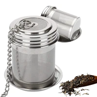 tea infuser extra fine mesh tea infuser threaded connection 188 stainless steel with extended chain hook to brew loose leaf tea