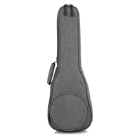23 inch cotton ukulele bag soft case gig waterproof oxford cloth ukelele hawaii four string guitar backpack grey